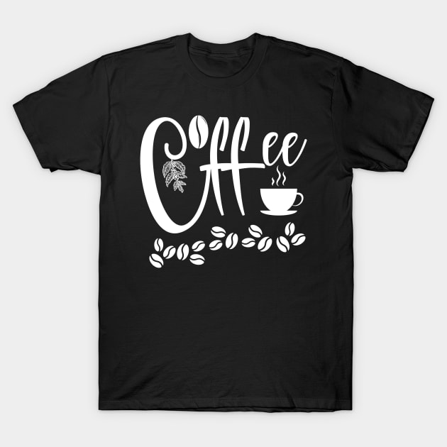 Coffee T-Shirt by HyzoArt